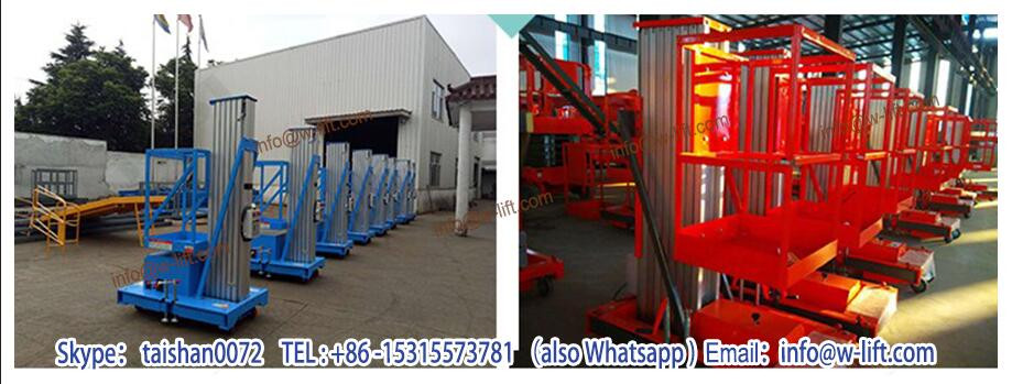 Holift China electric 4m mobile scissor lift for street lamp maintenance