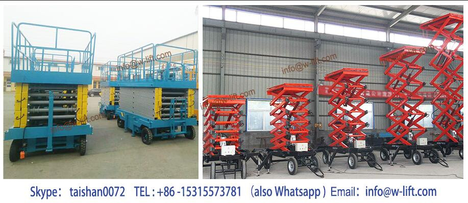 7LSJG Shandong SevenLift heavy vehicle hand operated home vertical hydraulic elevator cargo lift