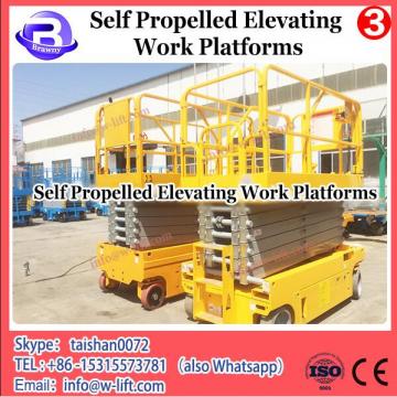 China factory supply portable hydraulic self- propelled lifting platform for aerial work