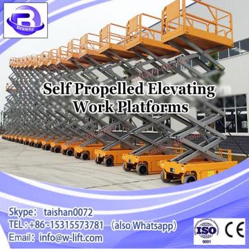 China Electric Scissor Lift Table Working Platform Self propelled Scissor lift Stationary Use for sale
