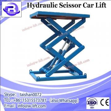 CE Certified Jasonte double scissor car lift portable hydraulic scissor car lift