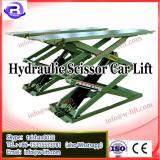 Telescopic mobile hydraulic scissor car lift platform