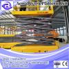 10m lifting height double mast aluminium lift/aerail work lift platform vertical aerial work platform/electric platform lift