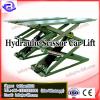 CE approved Durable Auto Repair Shop small scissor car lift hydraulic fixed car scissor lift with good price