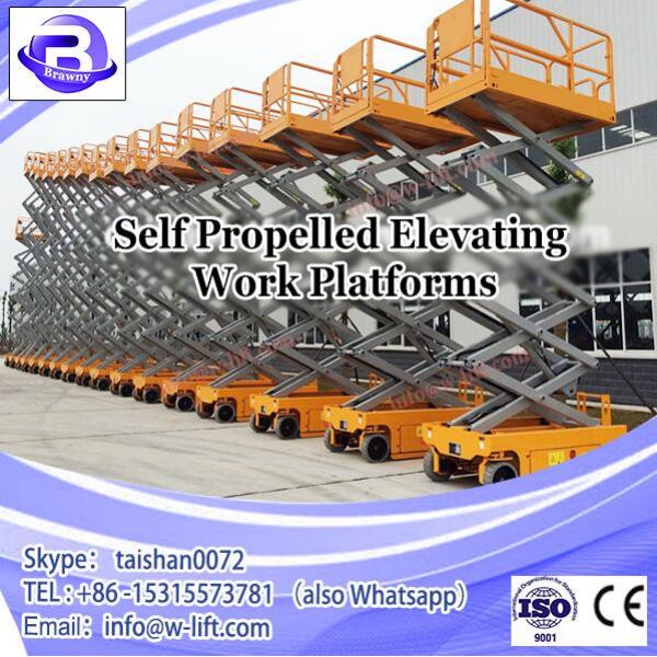 Shandong lift machinery scissor type self propelled aerial work lift platform SJY 0.3-6 #2 image