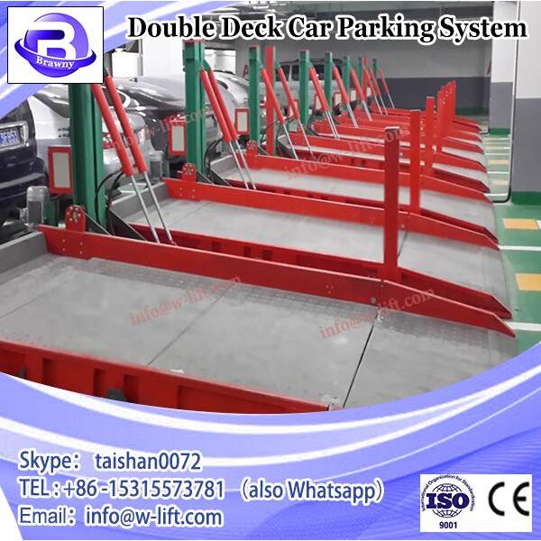 double deck car parking manufacturer scissor type lifting machine #3 image